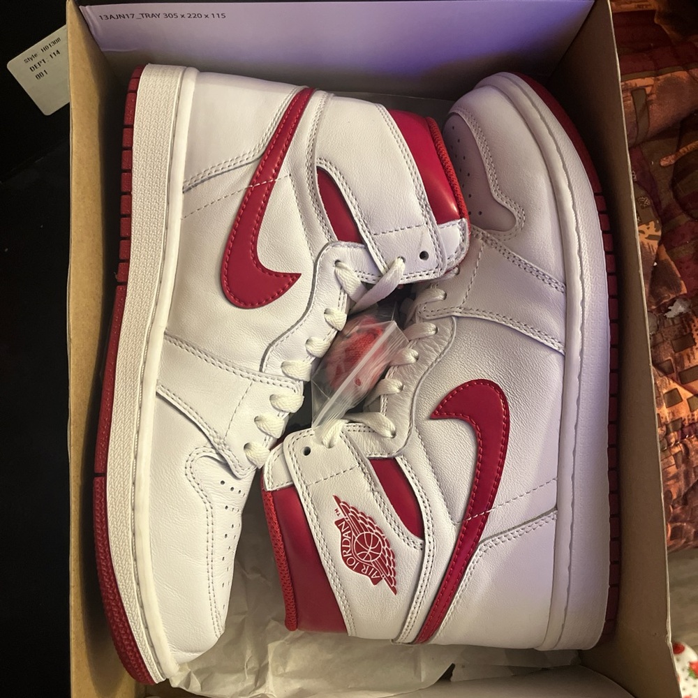 Nike Air Jordan Retro High OG White and Red